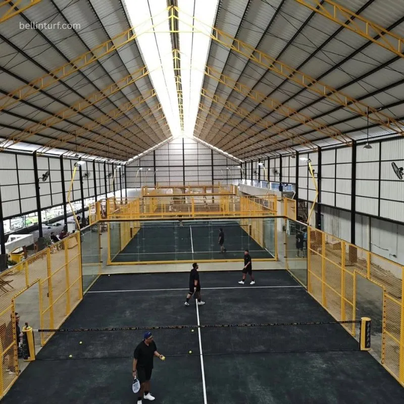 Rangka Baja Galvanis Lapangan Padel