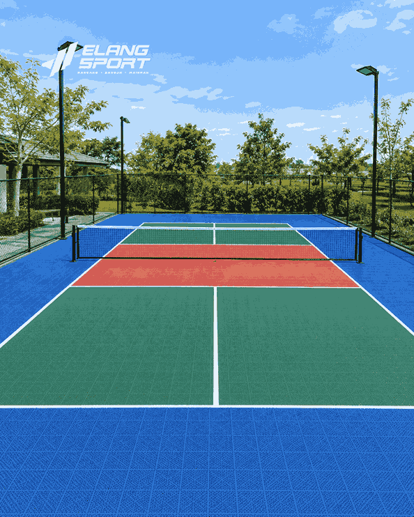 interlock lapangan pickleball