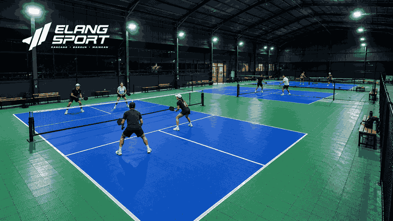 pembuatan lapangan pickleball bandung