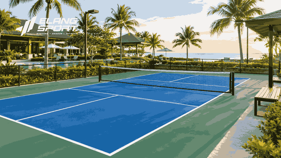 pembuatan lapangan pickleball jogja