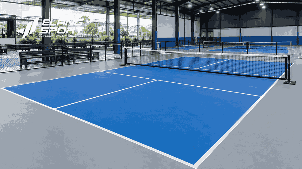 pembuatan lapangan pickleball solo
