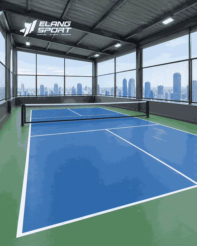 perbedaan lapangan pickleball dan tenis