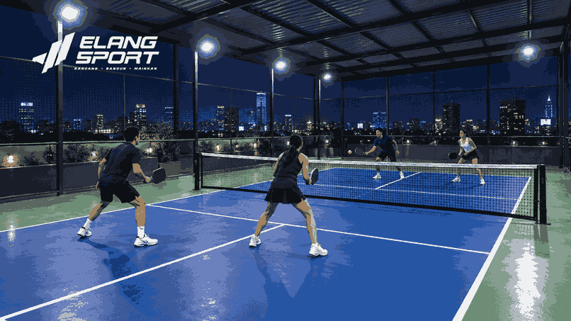 perbedaan luas lapangan pickleball dan tenis